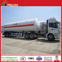 Gas Container Carrier Semi Trailer Tanker Truck Storage Tank